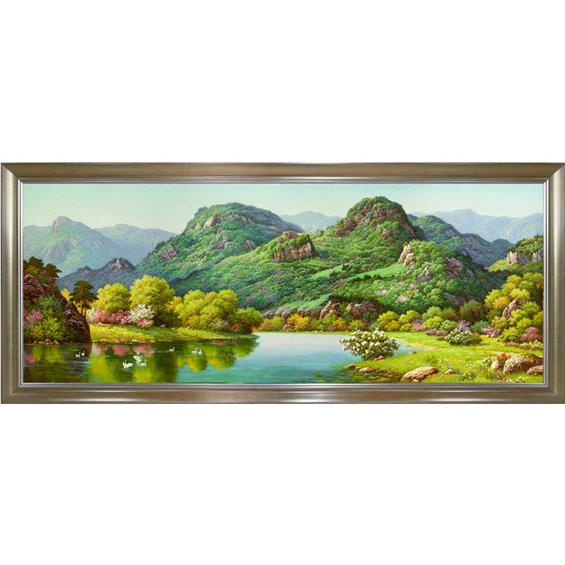 画家志明原创手绘风景油画