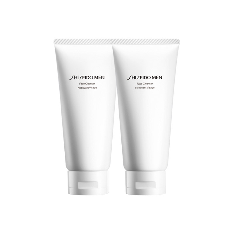 【自营】Shiseido/资生堂男士洁面125ml*2 男士泡沫洗面奶