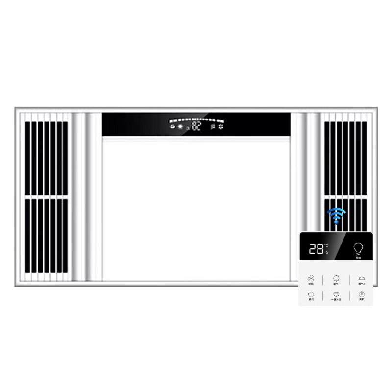 樱花帝王浴霸灯卫生间集成吊顶风暖排气扇照明五合一体浴室取暖风