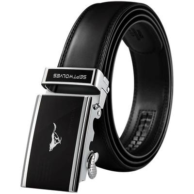 真皮皮带男士正品商务