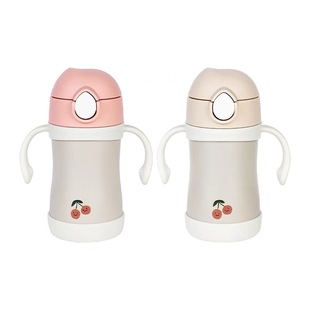 韩国膳魔师foogo儿童保温杯宝宝鸭嘴杯婴幼儿学饮杯幼儿园吸管杯