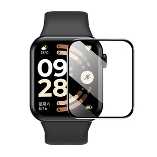 适用红米Watch6手表保护膜redmiwatch5手表膜redmi5智能手表钢化贴软膜小米watch5手表膜全包陶瓷表盘屏幕膜