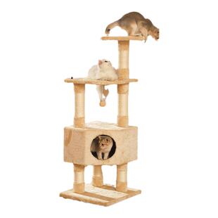 猫爬架猫窝猫树一体不占地剑麻玩具跳台猫咪猫抓板小型猫爬柱家用