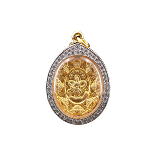 泰国正品阿赞初2566泽度金 纳朗 仰望星空胸针特别版萨玛空卡