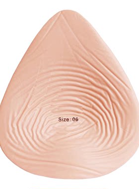 轻质义乳水滴三角形透气胸假