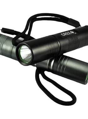 LED袖珍远射王18650强光手电筒