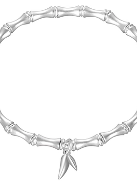 老银匠925银竹韵相思手链