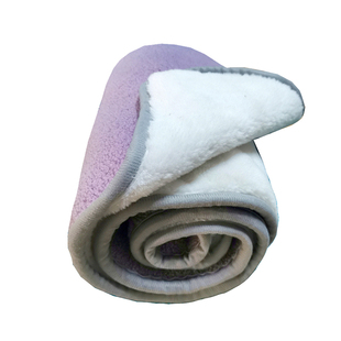 小盖毯冬季加厚外出盖腿小毯子办公室羊羔绒春秋空调毯午休午睡学