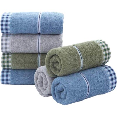 纯棉毛巾洗脸加厚吸水家用干发巾成人男女学生洗澡擦脸柔软不掉毛