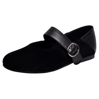 大丫丫大码女鞋低跟浅口小单鞋