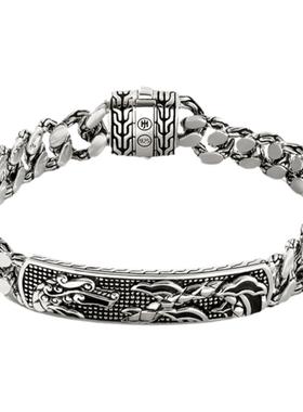 JH神龙银手链原创手工小众设计