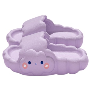 卡通可爱绵绵云朵儿童拖鞋2026新款内居家防滑eva亲子凉拖女孩