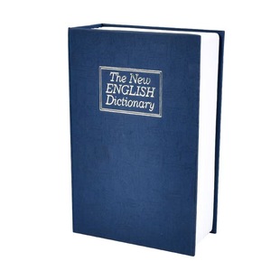 书本保险箱只进不出牛津词典带密码锁盒子小型儿童男女孩存钱神器