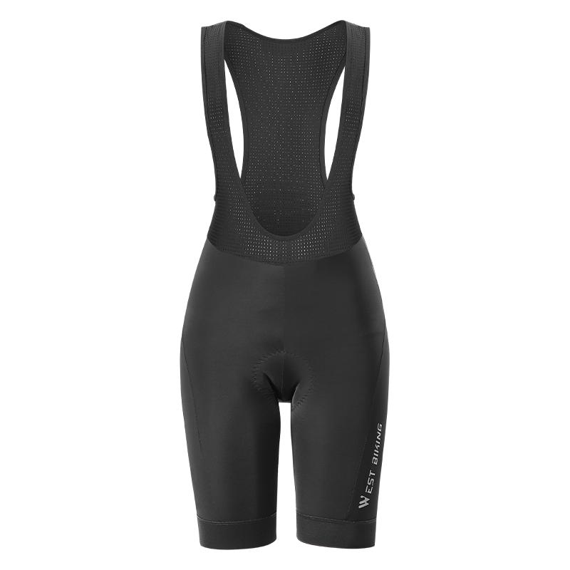西骑者夏季骑行服背带裤男女专业海绵垫减震裤子公路车山地车短裤