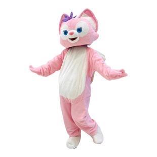 玲娜贝儿人偶服星黛露达菲熊雪玫瑰行走玩偶服表演服演出道具服