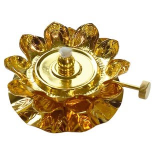 油灯莲花灯架长明灯合金调节灯头调节灯莲花灯配件可调光莲花灯架