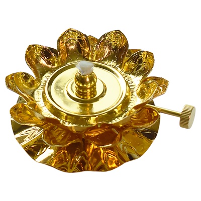 合金调节灯头可调光莲花灯架