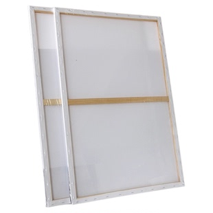 忆多亚麻纯棉油画框带画布实木内框定制大尺寸丙烯画布带框油画布框肌理画框练习油画颜料油画板画框画材批发