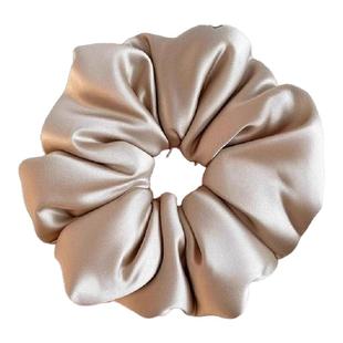 枕头大肠发圈发绳加棉充绒睡眠缎面真丝发圈扎头发丸子头皮筋头饰