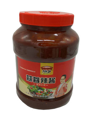 天津蒜蓉辣椒味鱿鱼大桶装拌饭