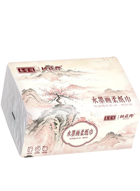 桃花郎5层加厚300张纸巾