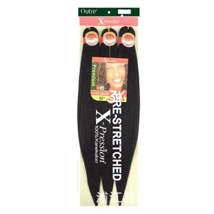 3X XPRESSION 225克 Kanekalon 阻燃材质非洲编发大辫子假发