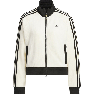 Adidas/阿迪达斯正品三叶草女士立领三条纹经典外套JN0722
