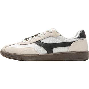 李宁云川2 |德训鞋女鞋春季新款T头鞋芭蕾风板鞋休闲鞋薄底运动鞋