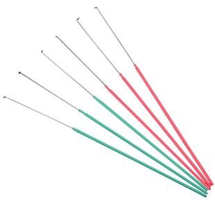 海底捞高弹耳扒采耳工具软扒银针耳圈弹指掏耳朵双丝软耳环掏耳勺