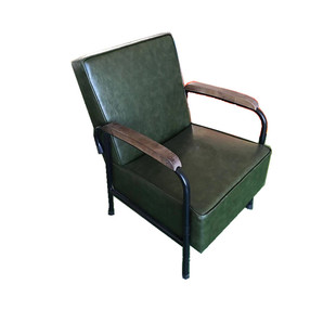 老上海复古咖啡厅做旧民国老家具怀旧婚纱摄影休闲洽谈单人沙发定