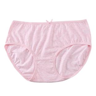 芬腾内裤女士纯棉100%棉抗菌中腰少女大码全棉提臀透气三角裤头