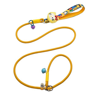 p绳狗狗牵引绳P链大中小型犬狗绳防爆冲比熊博美柯基金毛遛狗绳