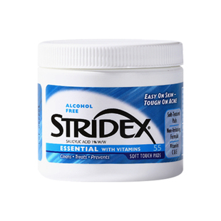 美国stridex水杨酸棉片闭口温和祛痘控油收缩毛孔正品官方旗舰店