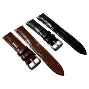 优质牛皮表带 12mm14mm16mm18mm19mm20mm22mm表带黑棕红色蓝色