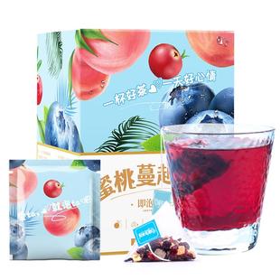 蒲草茶坊蜜桃蔓越莓乌龙茶白桃乌龙茶水果茶袋泡花茶组合茶包冷泡