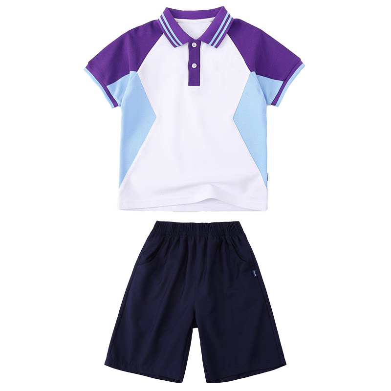 中小学生校服夏季短袖运动服套装一二三年级儿童班服幼儿园园服