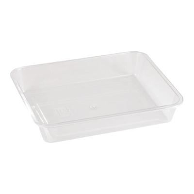 亚克力透明凉菜盘长方形熟食托盘
