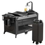 优乐博婴儿床可折叠便携儿童床bb宝宝床新生儿多功能移动拼接大床