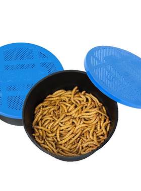面包虫开口虫黄粉小虫迷你活体蜘蛛守宫角蛙食物龟龙鱼食物包活虫
