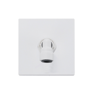 净水器管线饮水机二分管墙壁插座86型面板白板暗盒盖板转接头配件