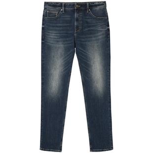 905杰克琼斯男装秋潮流时尚百搭舒适锥形弹力牛仔裤子男长裤男款