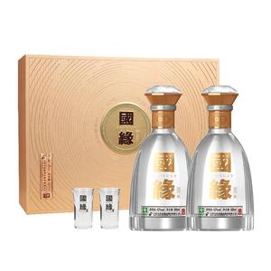 国缘对开礼盒柔雅型42度500ml*2