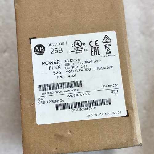 溢价-AB PowerFlex 525变频器 25B-A2P5N1