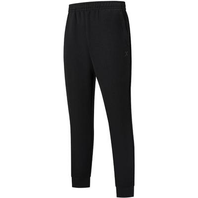 特步束脚卫裤男款火烬薪传系列春秋官方束脚运动长裤直筒休闲裤