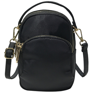 包包女2025新款百搭斜挎包帆布妈妈牛津布迷你单肩手提小布包春夏