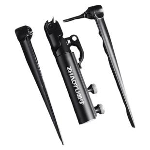 万向调节不锈钢地插炮台座鱼竿支架座炮台杆架插地架竿器钓鱼用品