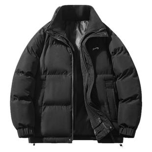 贵人鸟短款棉服男2025年冬季加厚爸爸冬装外套男士棉衣男款棉袄子