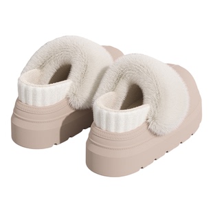 医用可拆卸棉拖鞋女冬季2025新款室内家居防水保暖手术室包跟棉鞋