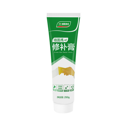 三棵树补墙膏墙面修补膏白色墙体脱落翻新修复裂缝钉眼腻子膏防潮