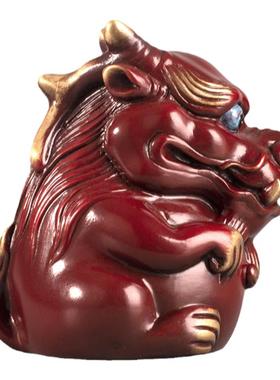 铜艺世家全铜龙九子蒲牢